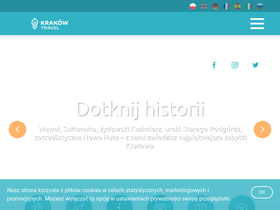 'krakow.travel' screenshot