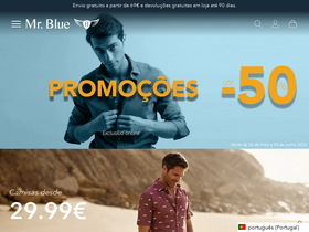 'mrblue.pt' screenshot