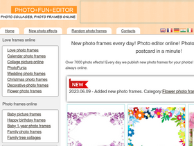 'photofuneditor.com' screenshot