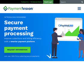'paymentvision.com' screenshot