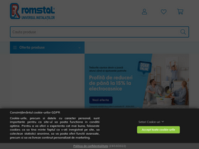 'proiectulmeu.romstal.ro' screenshot
