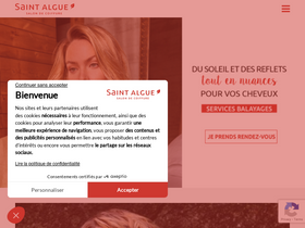 'saint-algue.com' screenshot
