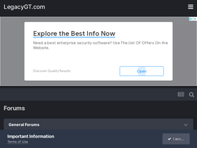 'legacygt.com' screenshot