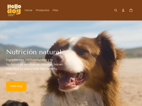 hellodogcolombia.com homepage screenshot