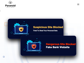 'webparanoid.com' screenshot