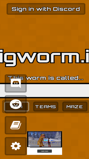 digworm.io: a multiplayer game made from scratch by a self-taught