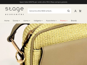 stageaccessories.com homepage screenshot