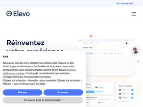 'elevo.fr' screenshot