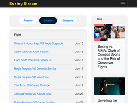 Freestreams live boxing new arrivals