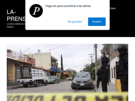 'la-prensa.mx' screenshot