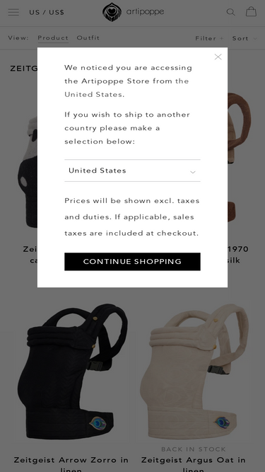 shop.artipoppe.com