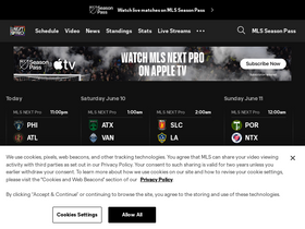 'mlsnextpro.com' screenshot