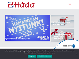 'hada.hu' screenshot