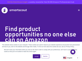 'smartscout.com' screenshot