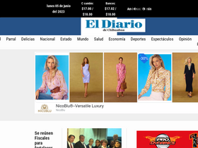 'eldiariodechihuahua.mx' screenshot