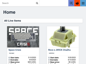'mechgroupbuys.com' screenshot