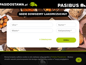 'pasidostawa.pl' screenshot