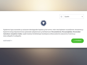 'tennisassa.fi' screenshot