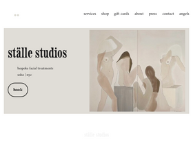 stallestudios.com homepage screenshot
