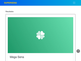'supersena.com.br' screenshot