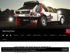 'rallygroupbshrine.org' screenshot