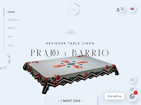 pradoybarrio.com homepage screenshot
