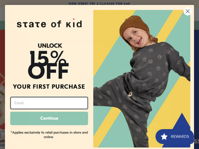 stateofkid.com homepage screenshot