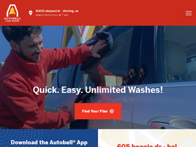 'autobell.com' screenshot