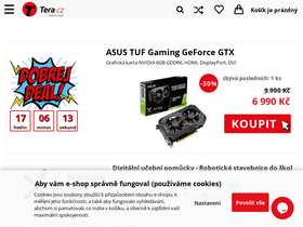 'tera.cz' screenshot