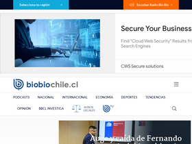 'biobiochile.cl' screenshot