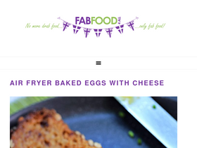 'fabfood4all.co.uk' screenshot