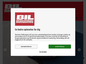 'bilmagasinet.dk' screenshot