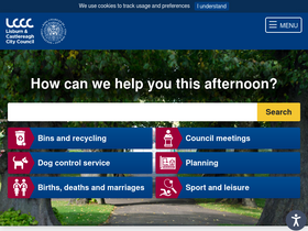 'lisburncastlereagh.gov.uk' screenshot
