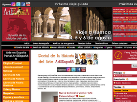 'arteespana.com' screenshot