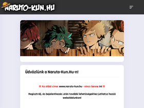 'naruto-kun.hu' screenshot