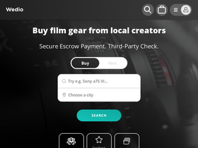 'wedio.com' screenshot