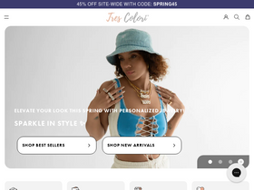 'trescolori.com' screenshot