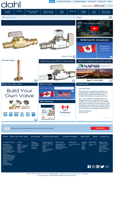 dahlvalve.com