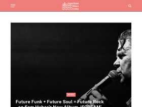 'americanbluesscene.com' screenshot