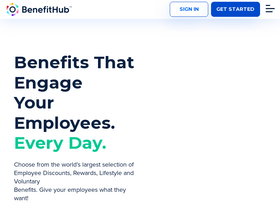 'benefithub.com' screenshot