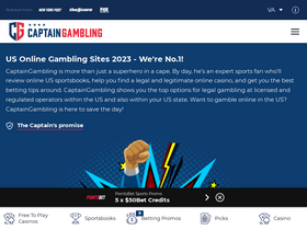 'captaingambling.com' screenshot
