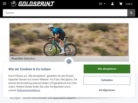 'goldsprintshop.com' screenshot