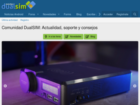 'movilesdualsim.com' screenshot