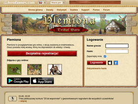 'plemiona.pl' screenshot