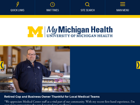 'mymichigan.org' screenshot