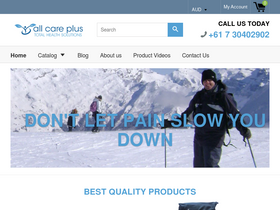 allcareplusshop.com homepage screenshot