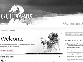 'gw2archive.eu' screenshot