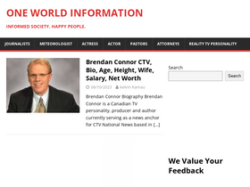 'oneworldinformation.com' screenshot