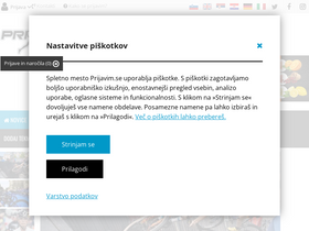 'prijavim.se' screenshot