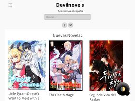 'devilnovels.com' screenshot
